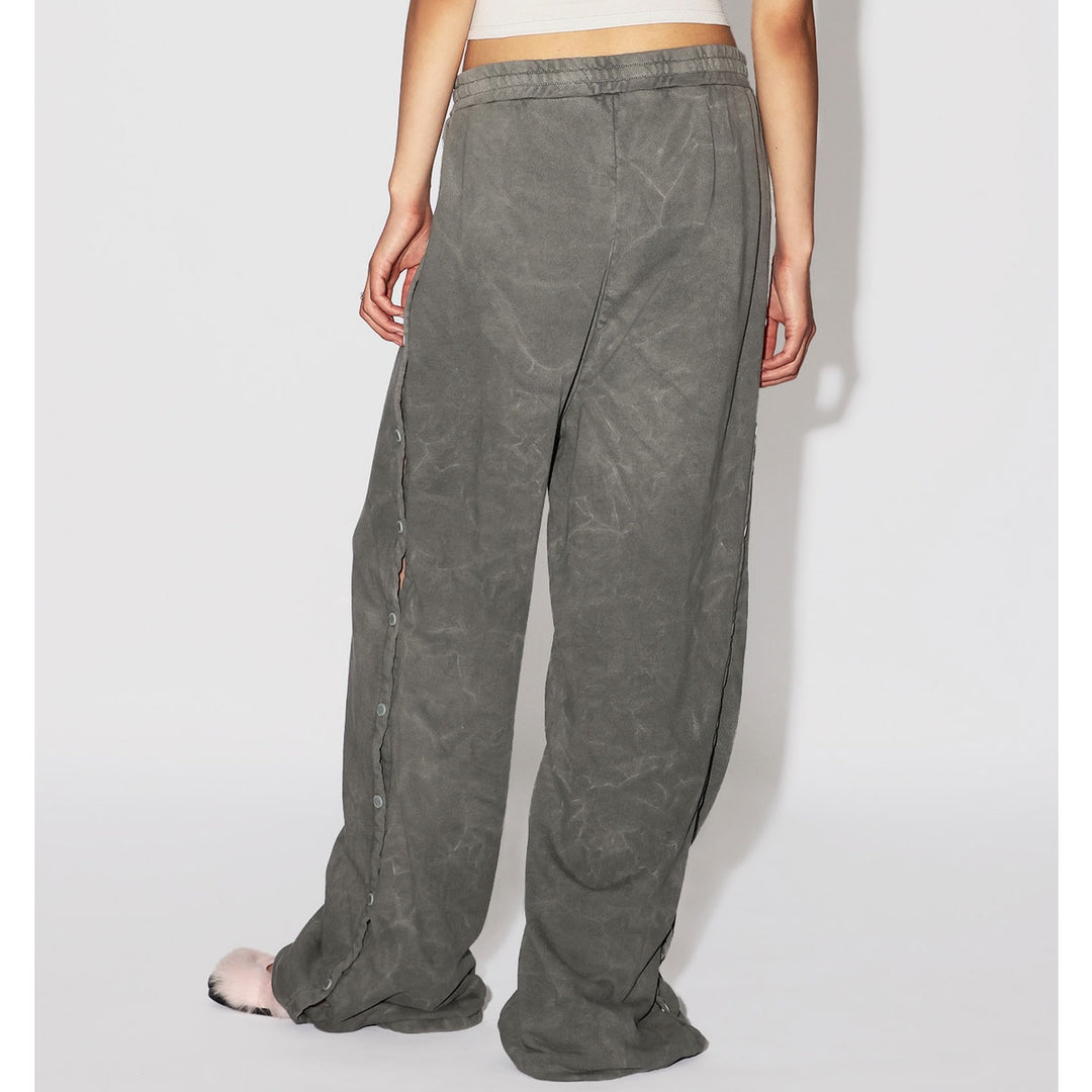 WASHED SIDE OPEN SWEAT PANTS