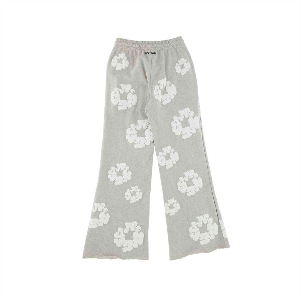 COTTON WREATH SWEAT FLARE PANTS (MENS) - Why are you here?