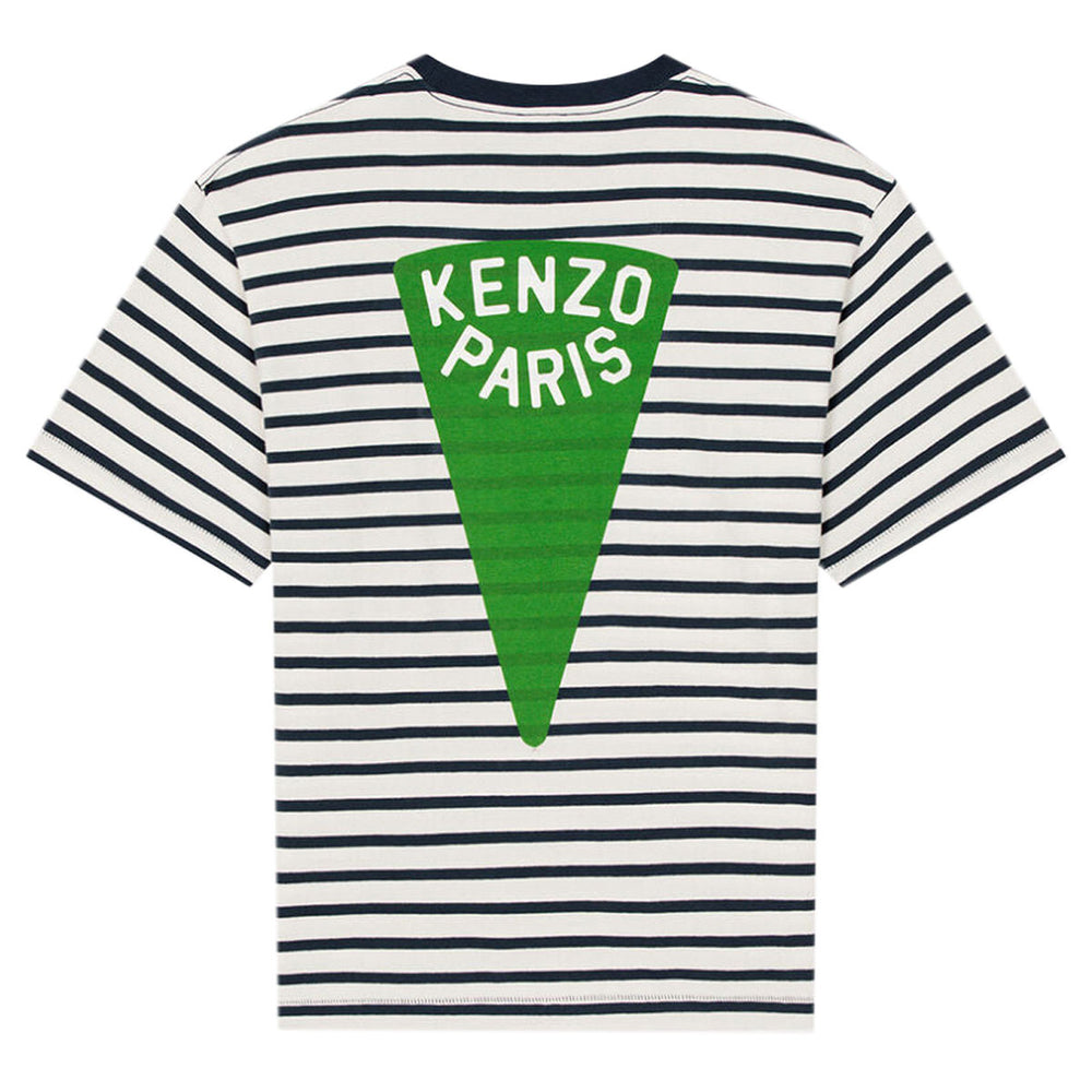 'NAUTICAL STRIPES' オーバーサイズ Tシャツ - KENZO