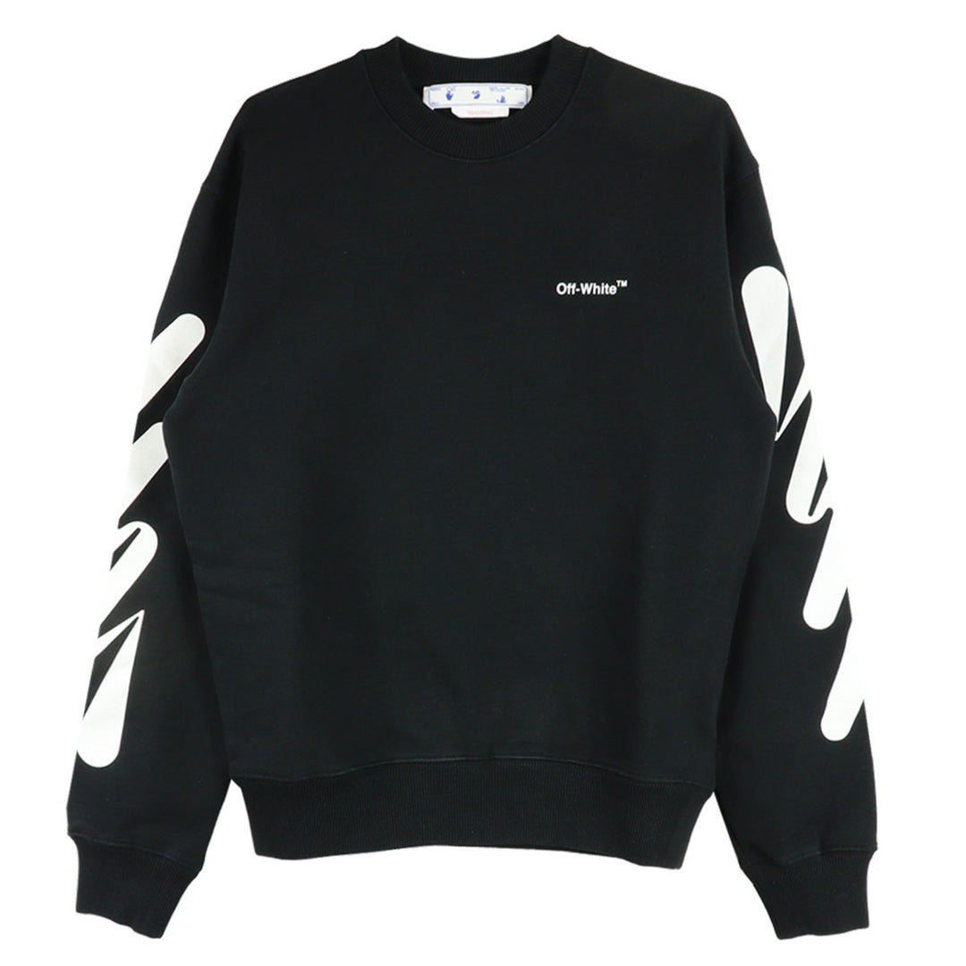 WAVE DIAG SLIM CREWNECK - Why are you here?