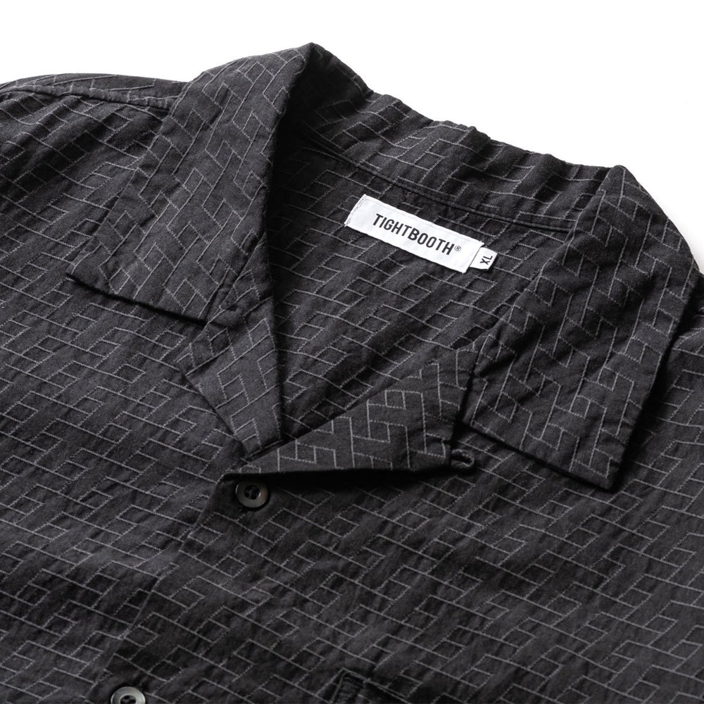 T JACQUARD ROLL UP SHIRT - Why are you here?