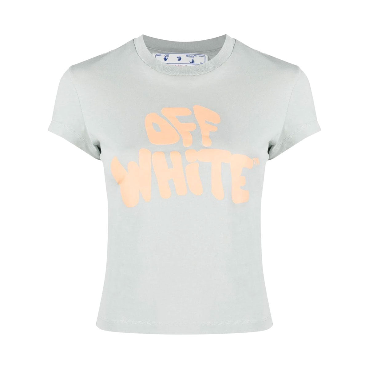 70s TYPE LOGO FITTED TEE - Off-White™
