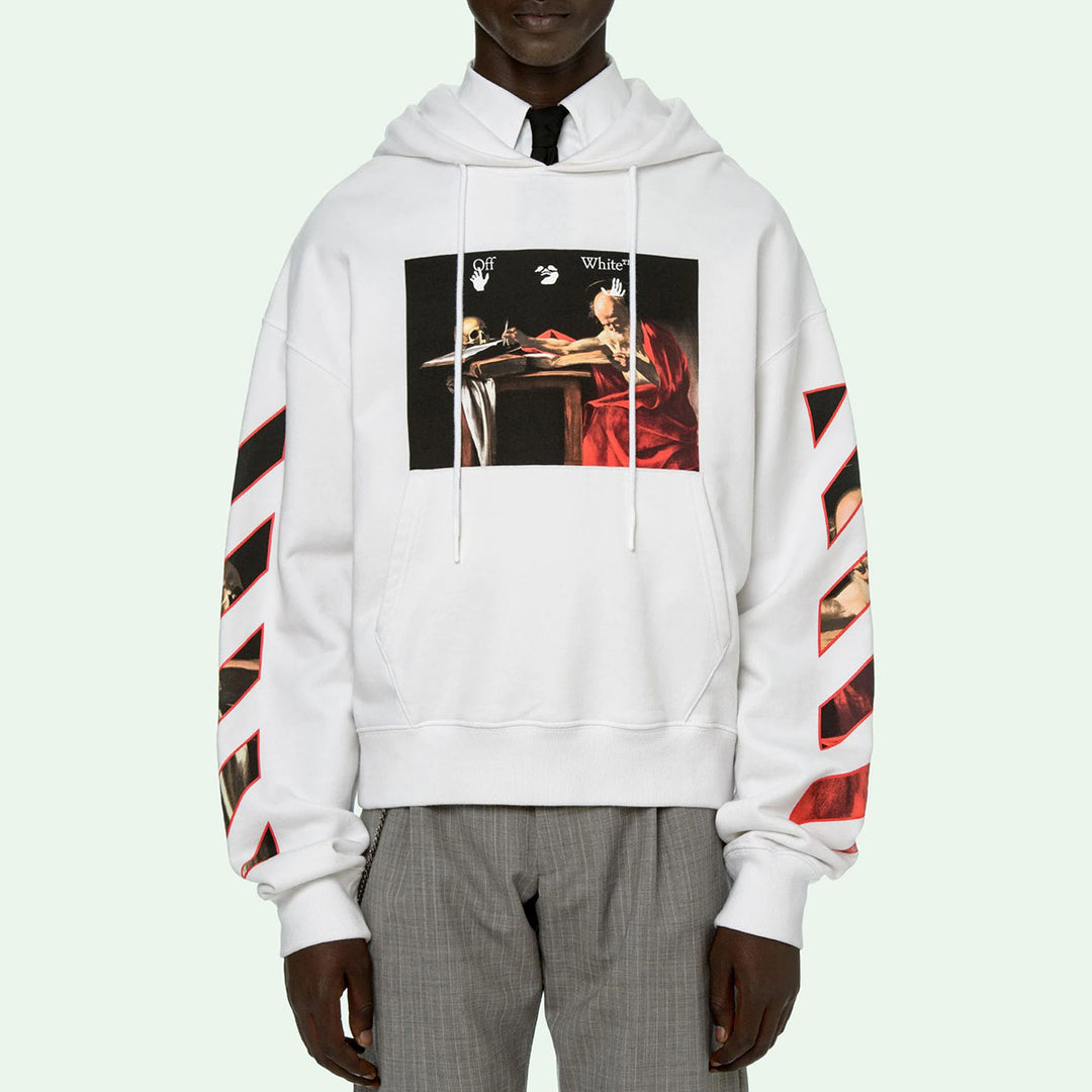 Caravaggio Over Hoodie - Why are you here?