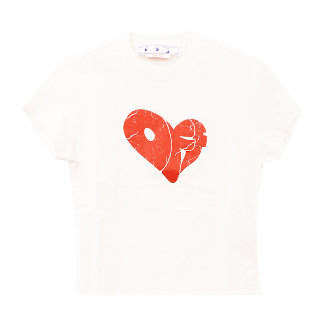CRACK OFF HEART FITTED TEE - Off-White™