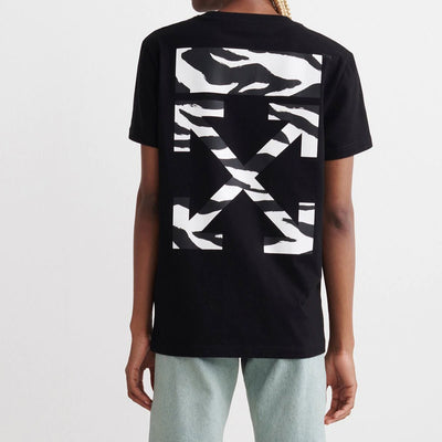 ZEBRA ARROW CASUAL TEE - Why are you here?