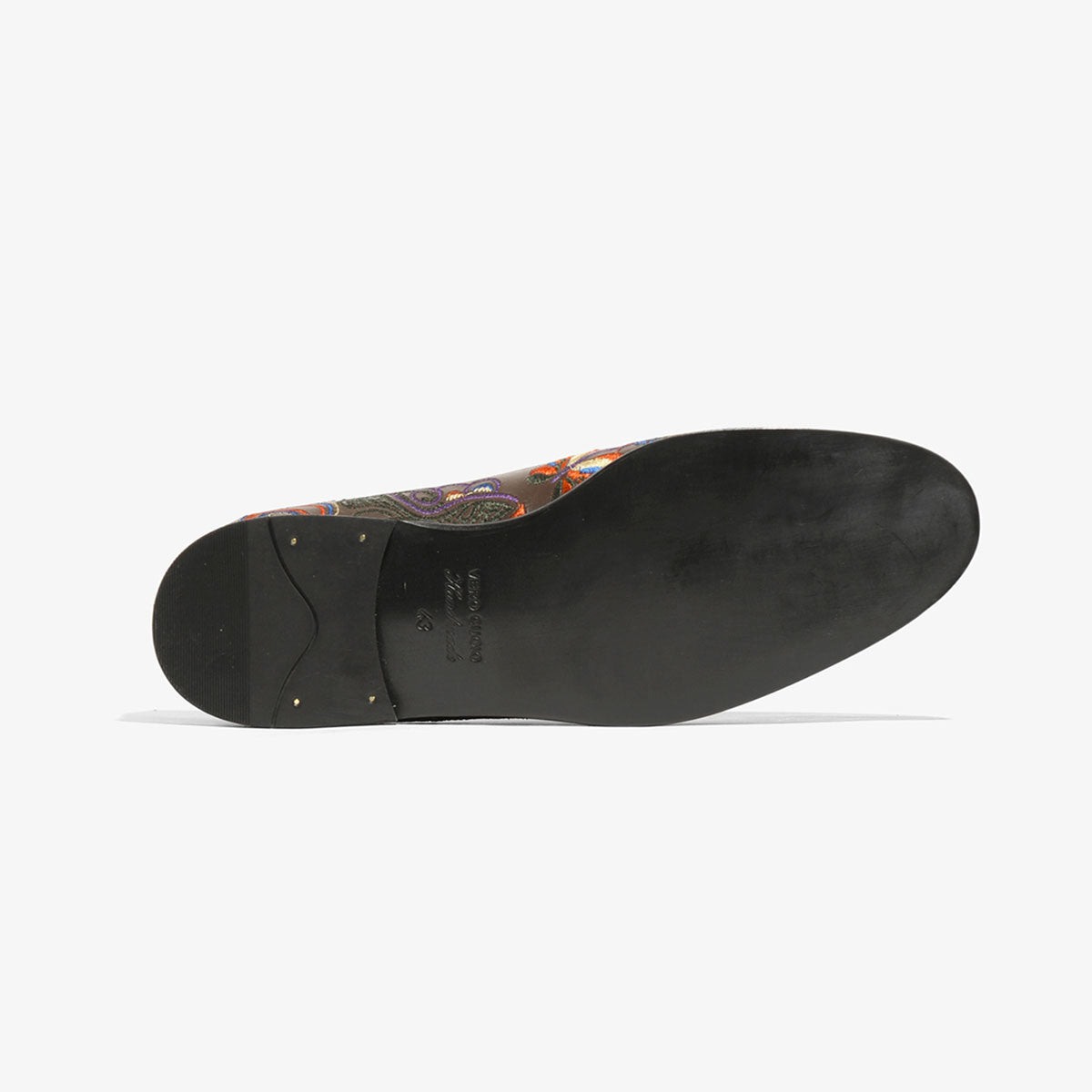 Papillon Emb. Leather Slip-On | Why are you here?