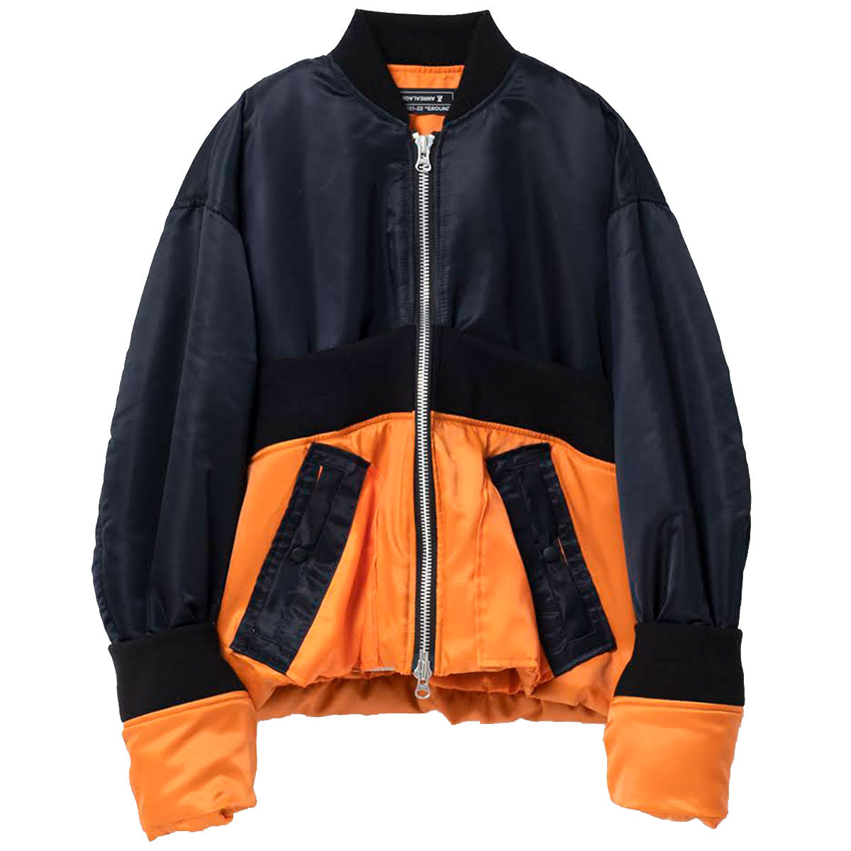 Roll Up MA-1 Blouson - Why are you here?