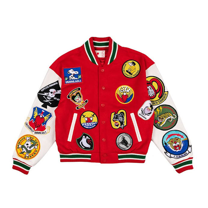 EU Patches Varsity JKT | Why are you here?