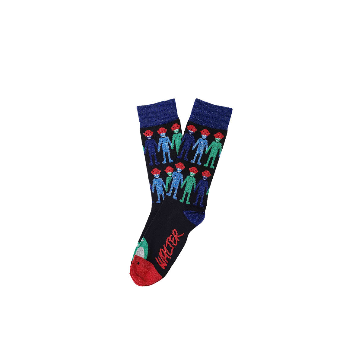 Aliens Unite Socks (LUREX) - Why are you here?