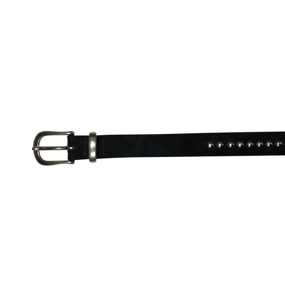 Suede Leather Studs Belt - Why are you here?