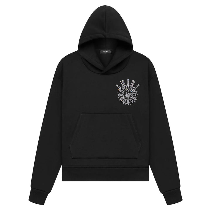 CRYSTAL STICK POKE HOODIE - Why are you here?