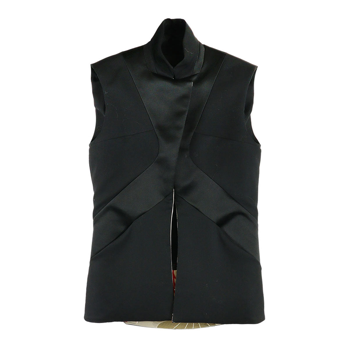 FOLDOVER SLEEVELESS JACKET - Why are you here?