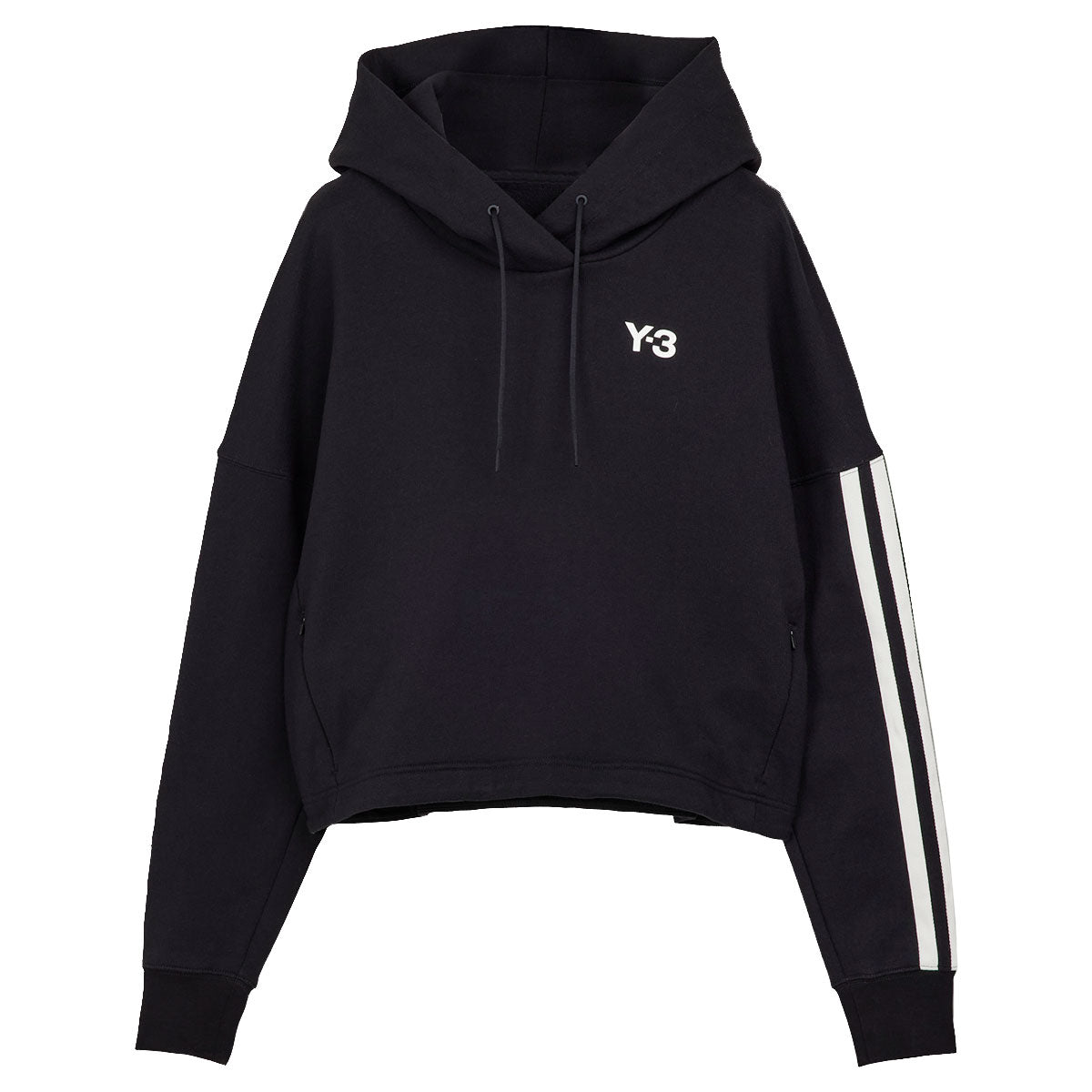 W CH1 STRIPES HOODIE - Why are you here?