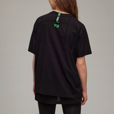W CH2 DRY CREPE JERSEY SS TEE - Why are you here?