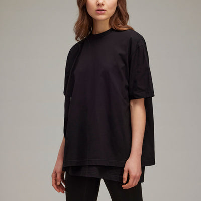 W CH2 DRY CREPE JERSEY SS TEE - Why are you here?
