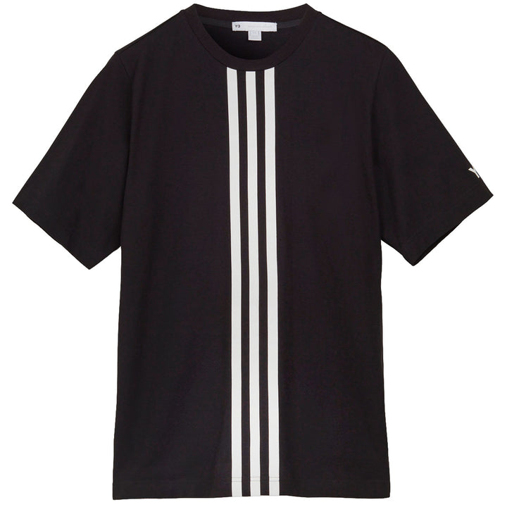 M CH1 SS TEE - CF STRIPES - Why are you here?