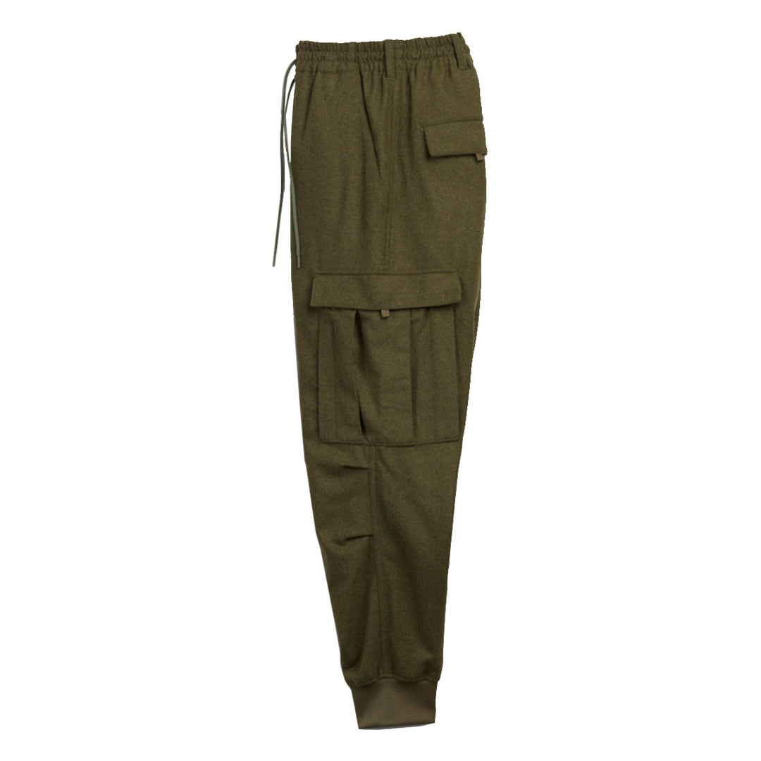 M CL WOOL FLANNEL CARGO PANT - Why are you here?