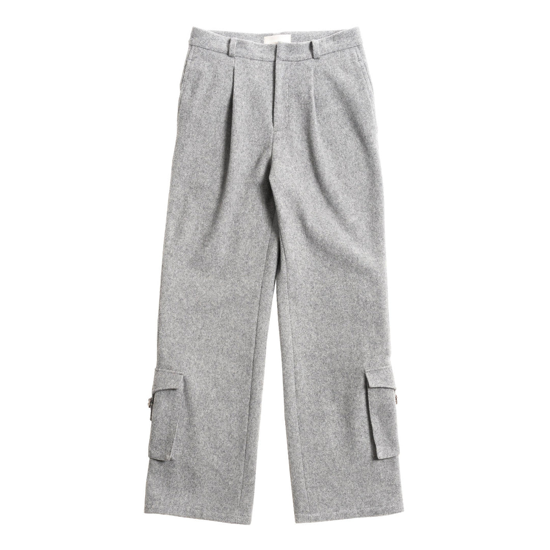 Wool Cargo Pants - THE WORLD IS YOURS