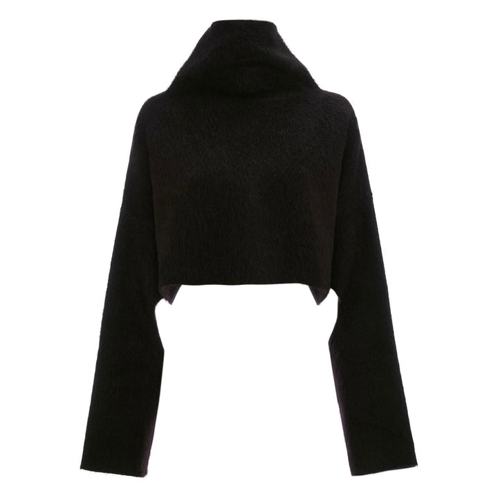 CROPPED CUTOUT JUMPER - Why are you here?