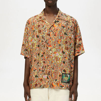 PRINTED S/S SHIRT - Why are you here?