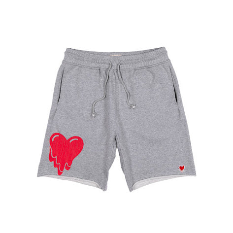 Heart Logo Sweatshort | Why are you here?