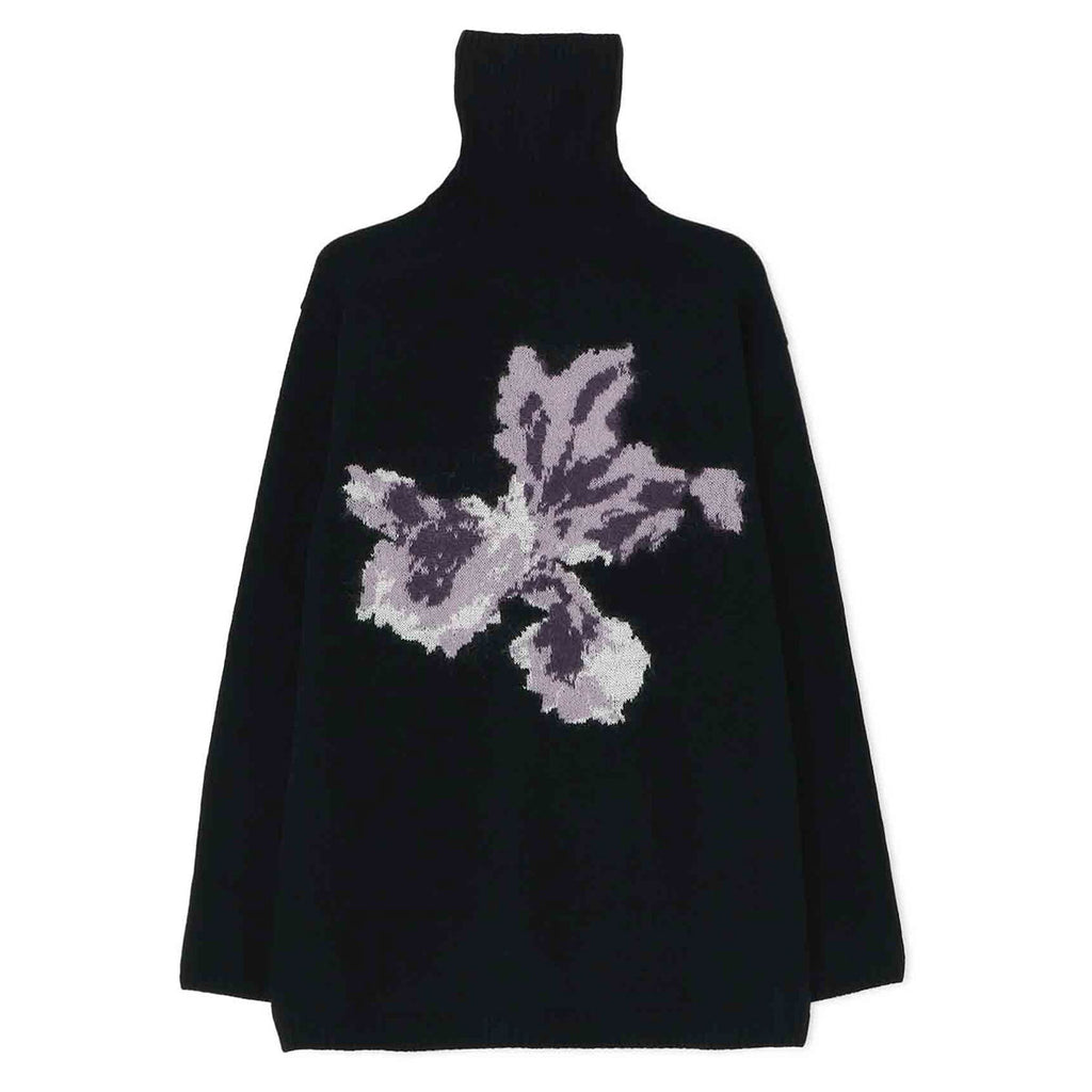 7G FLOWER INTERSIA JACQUARD TURTLE NECK | Why are you here?