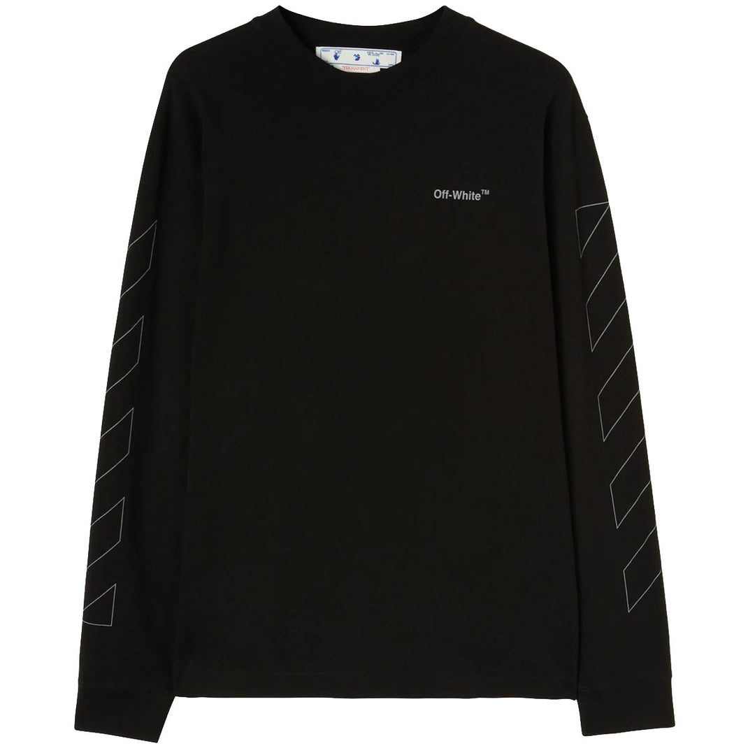 DIAG OUTLINE SKATE L/S TEE - Why are you here?