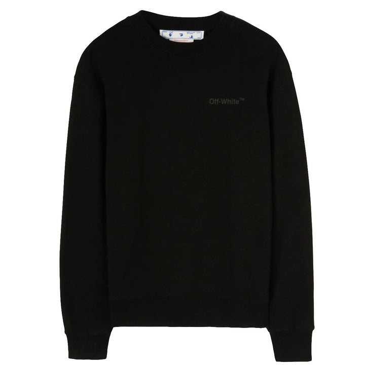 DIAG TAB SLIM CREWNECK - Why are you here?