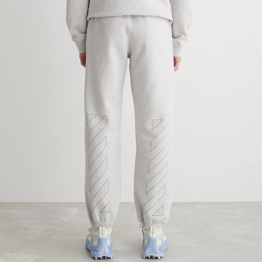 DIAG OUTLINE SLIM SWEATPANT - Why are you here?