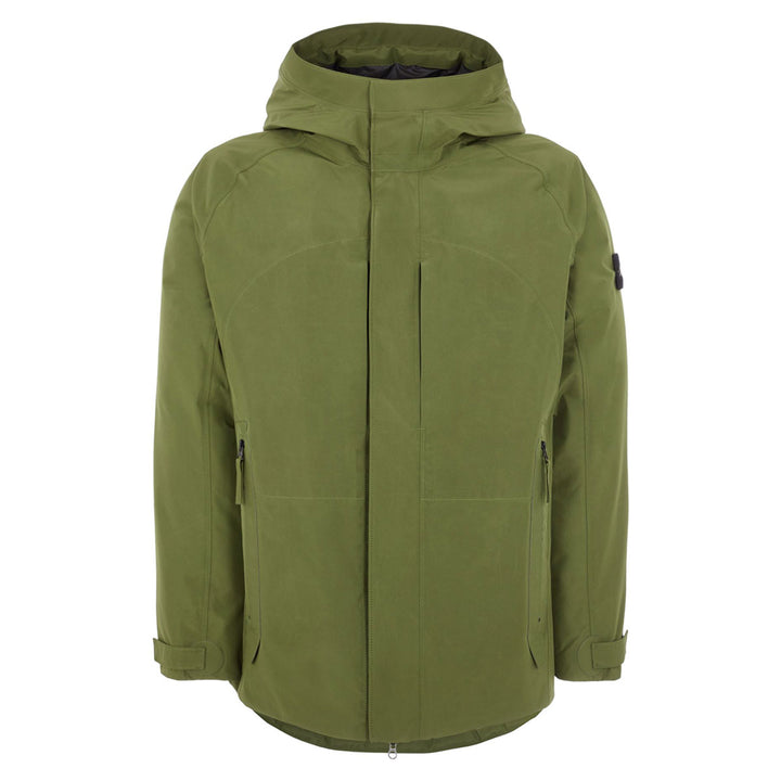 3L GORE-TEX IN RECYCLED POLYESTER DOWN - Why are you here?