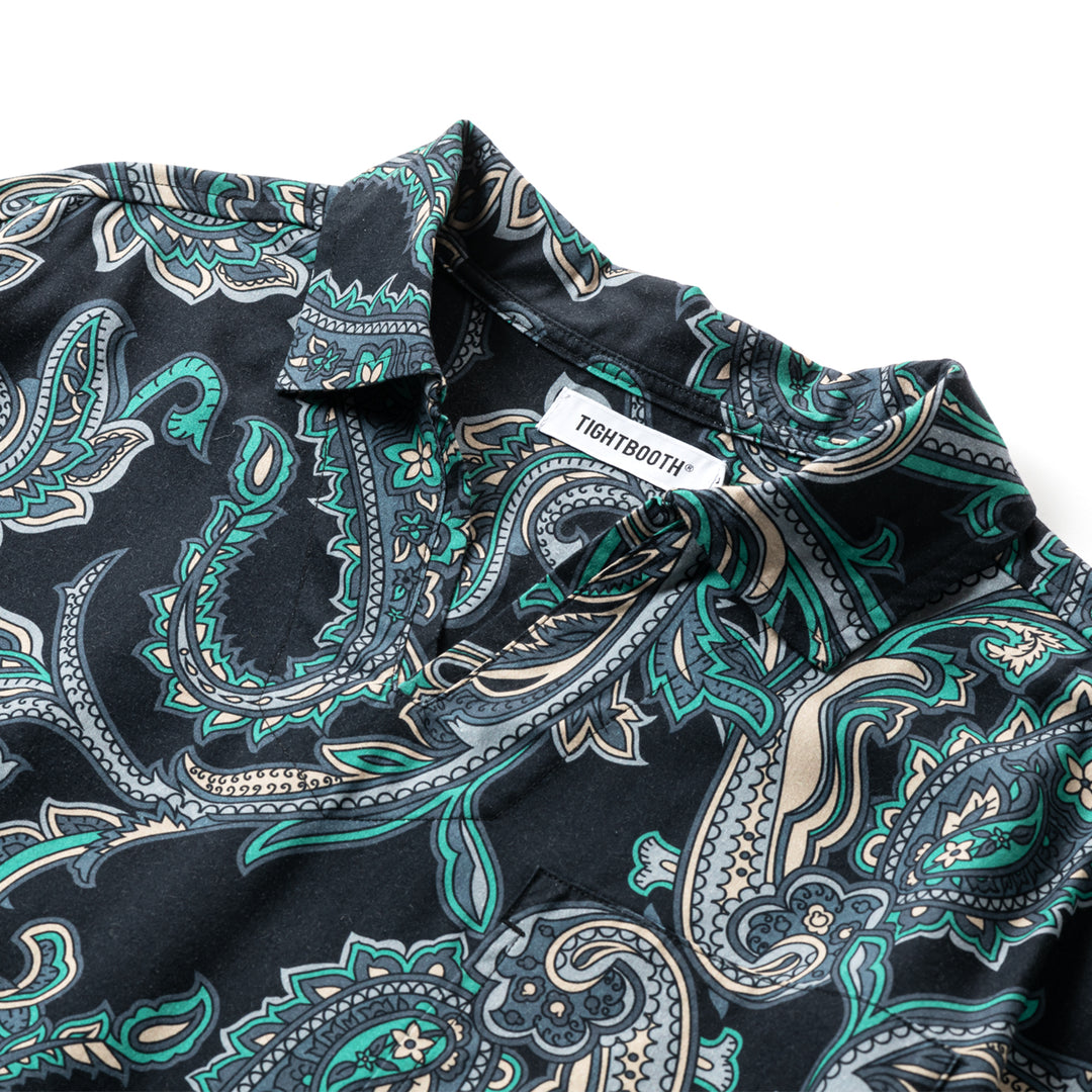 PAISLEY L/S OPEN SHIRT - Why are you here?