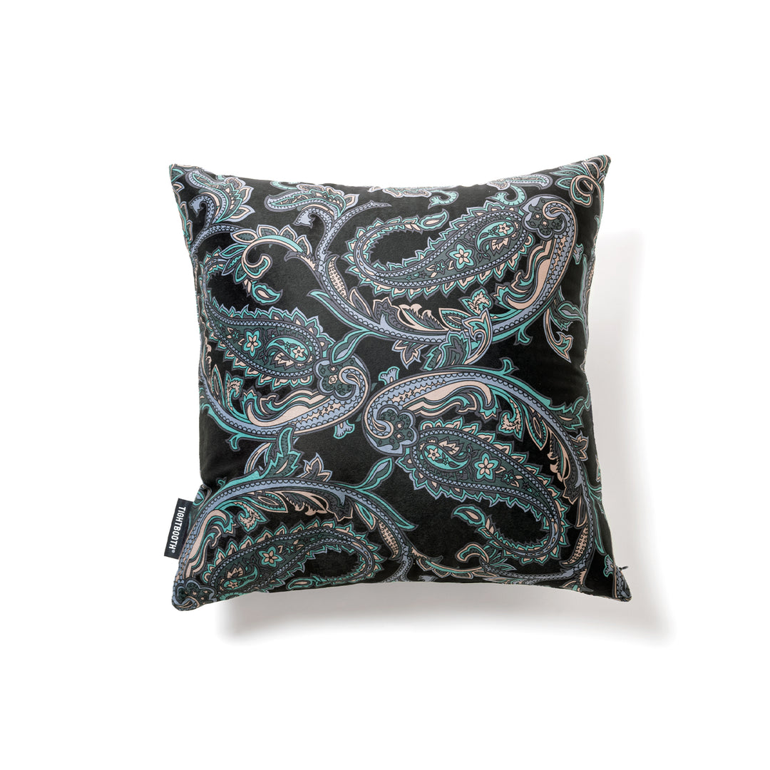 PAISLEY VELOUR CUSHION - Why are you here?