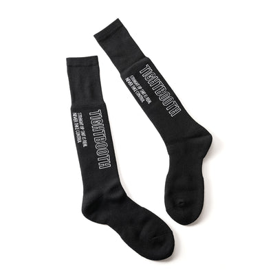 LABEL LOGO HIGH SOCKS - Why are you here?