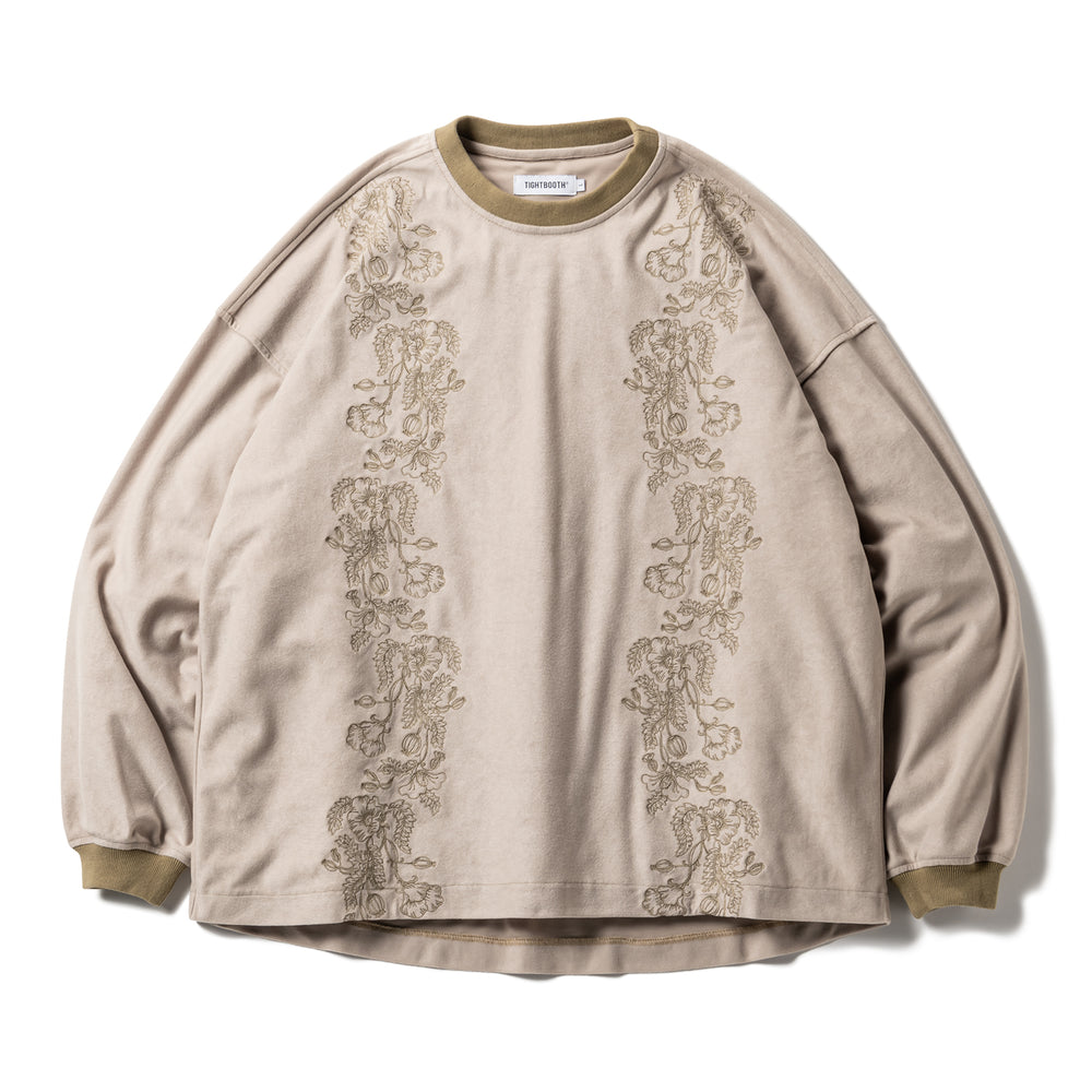 POPPY SUEDE L/S TOP - TIGHTBOOTH