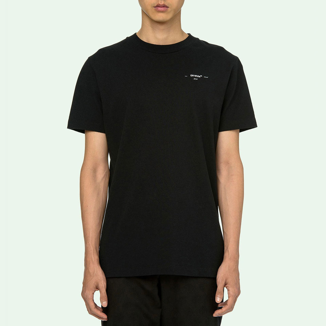 Ow Arrow Logo S/S Slim Tee - Why are you here?