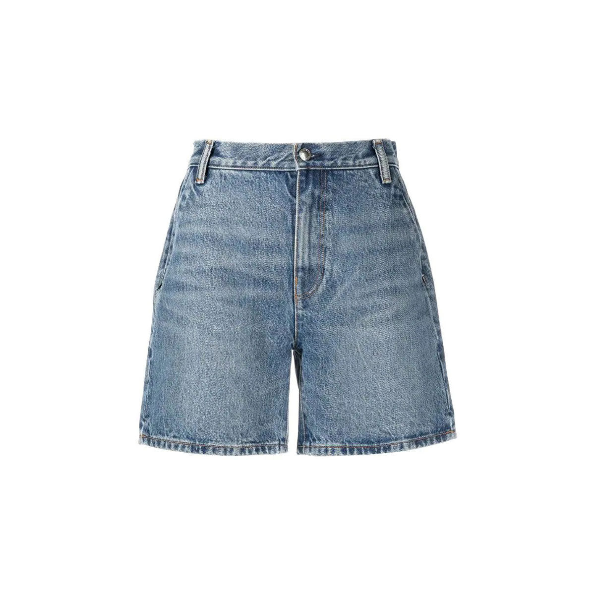 インディゴデニムボーイショーツ Why are you here?