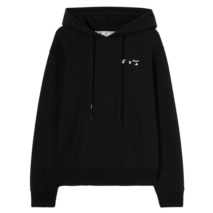 Ow Logo Slim Hoodie - Why are you here?