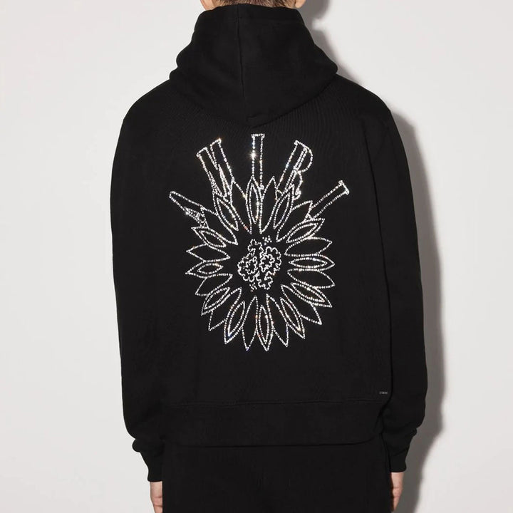 CRYSTAL STICK POKE HOODIE - Why are you here?