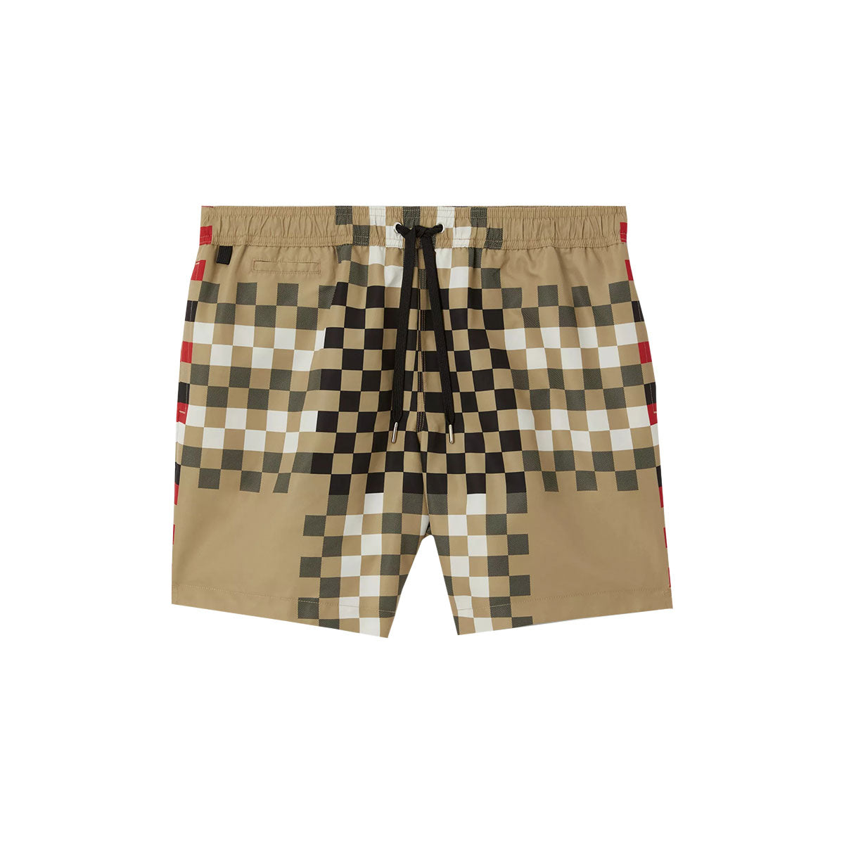 Check wool flannel tailored shorts – Why are you here?