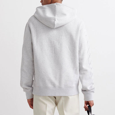 DIAG OUTLINE SLIM HOODIE - Why are you here?