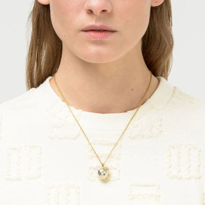 APPLE CHARM NECKLACE - Why are you here?