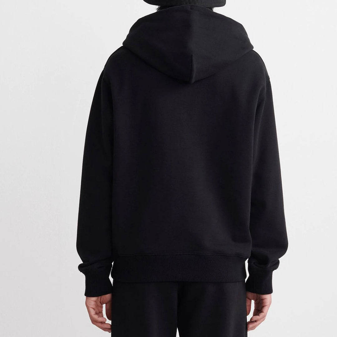 Ow Logo Slim Hoodie - Why are you here?