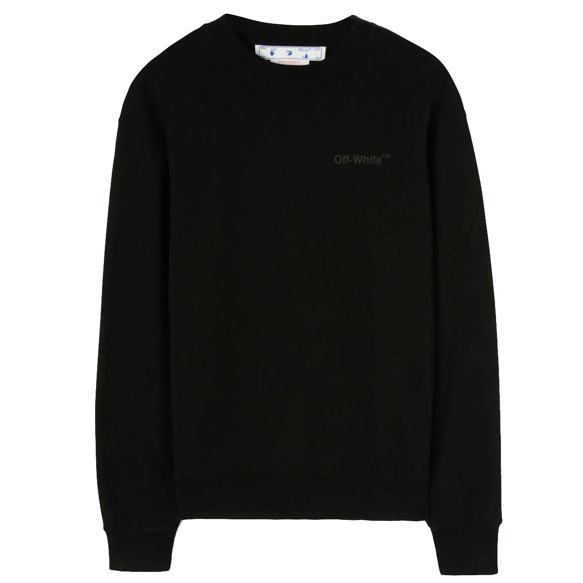 DIAG TAB SLIM CREWNECK - Why are you here?
