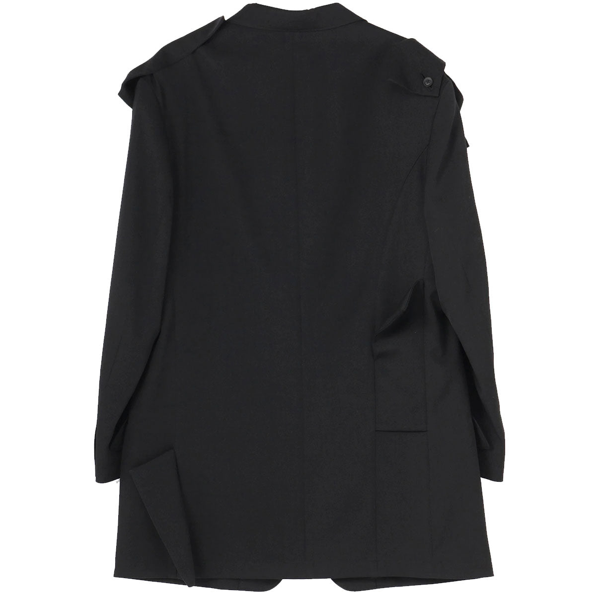 W/GABARDINE SQUARE TAB JACKET - Why are you here?