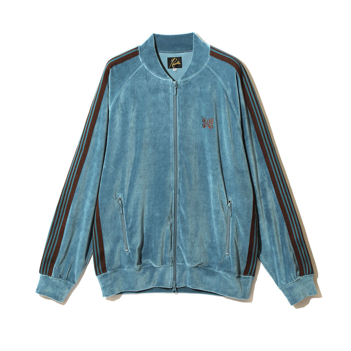 R.C. Track Jacket - C/PE Velour - Needles