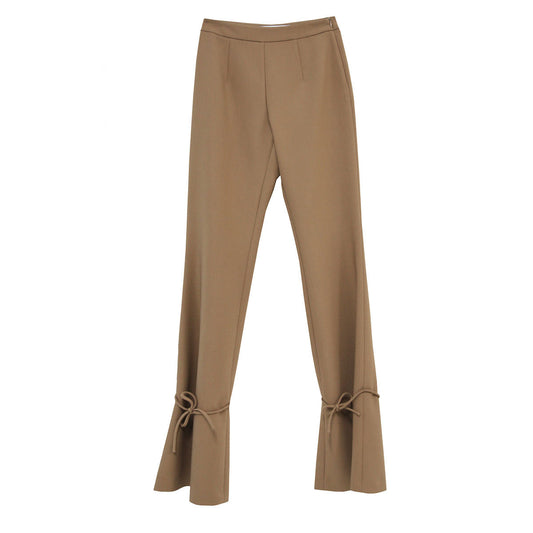 TIE HEM TROUSERS - Rokh